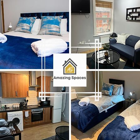 City Centre 2 Bed Flat Sleeps 3 For Work And Leisure With Free Wifi By Amazing Spaces Relocations Ltd Warrington Exteriör bild