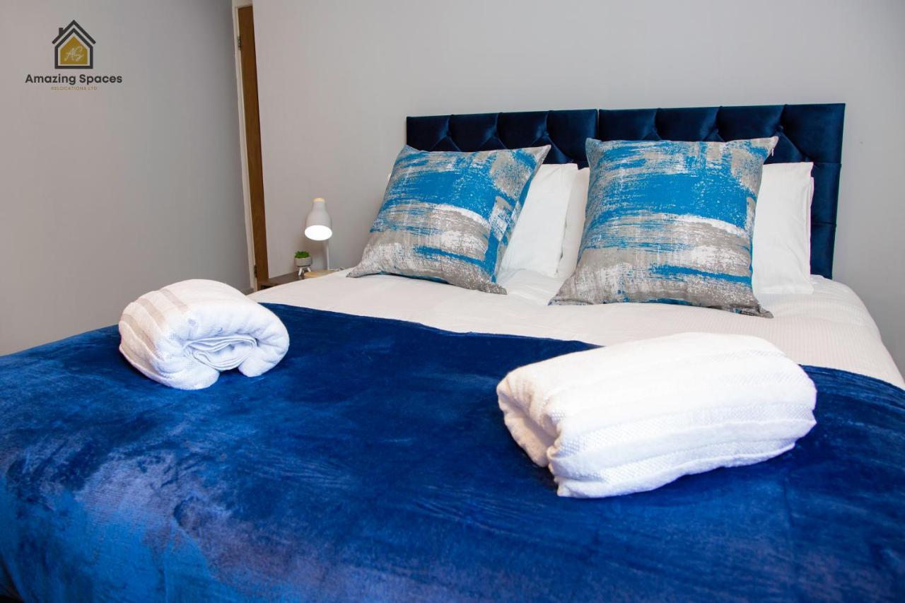 City Centre 2 Bed Flat Sleeps 3 For Work And Leisure With Free Wifi By Amazing Spaces Relocations Ltd Warrington Exteriör bild